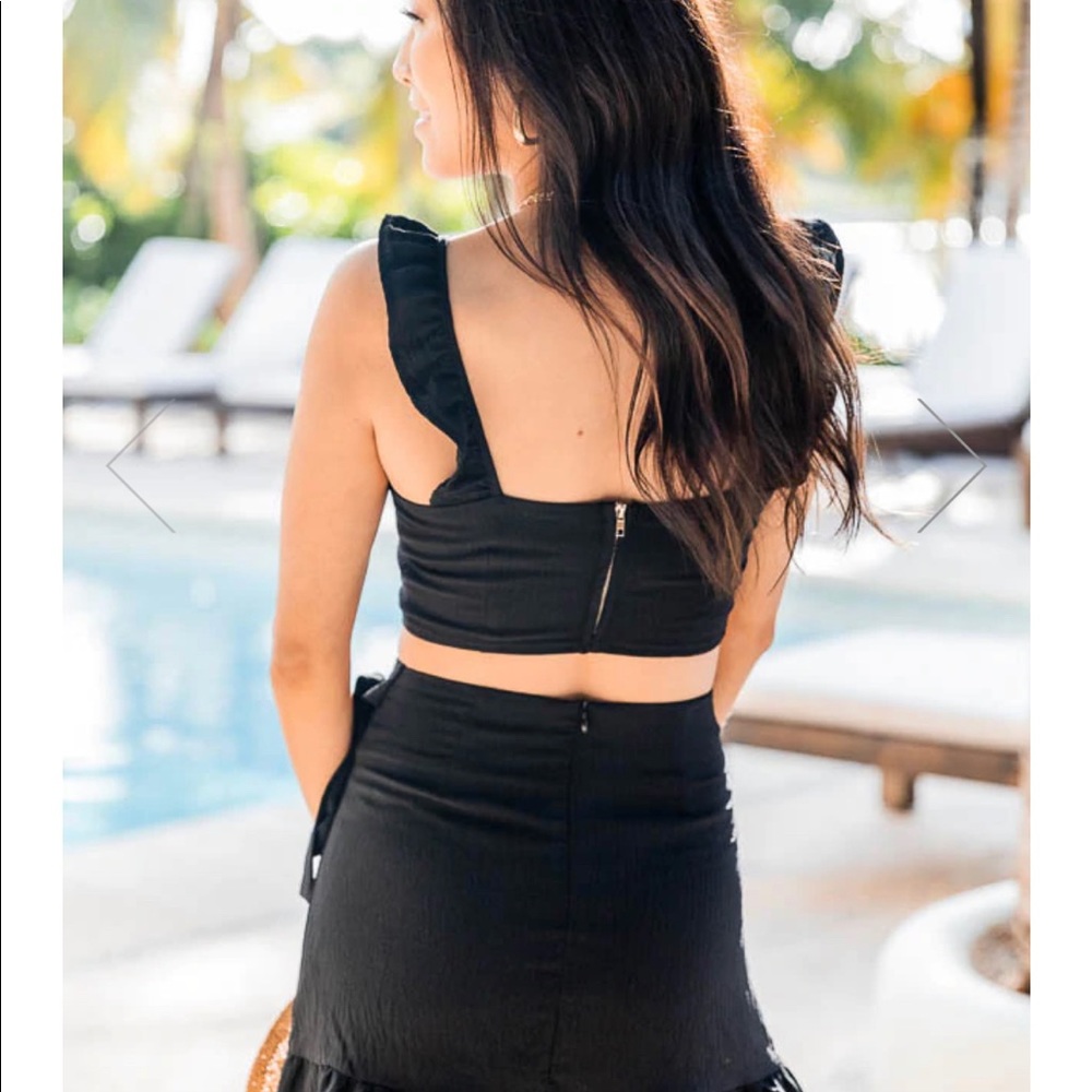 Black 2 piece set NEW - Picture 3 of 6